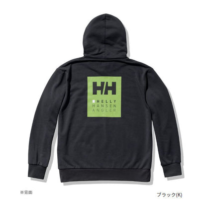 HHアングラースウェットパーカー（メンズ） HG32305 K ブラック