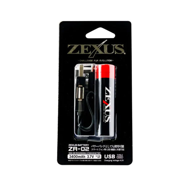 ZEXUS専用充電池 ZR-02 – フィッシングマックス WEBSHOP