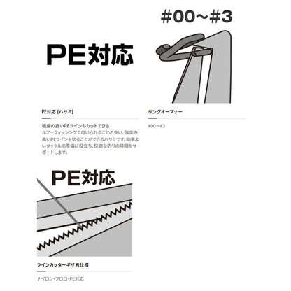 ミニリングプライヤー CT-545P カーキ