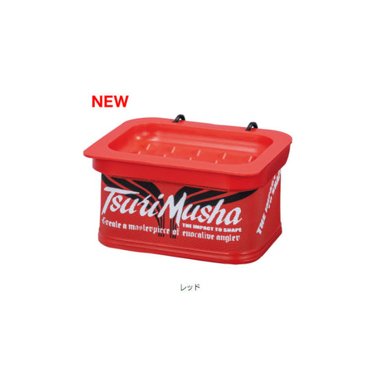 TsuriMusha エサBOX レッド