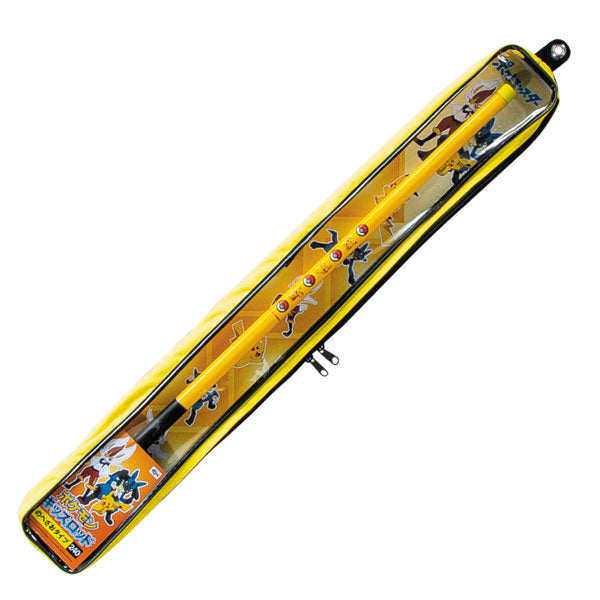ポケモンキッズロッドのべざおタイプ 180cm イエロー
