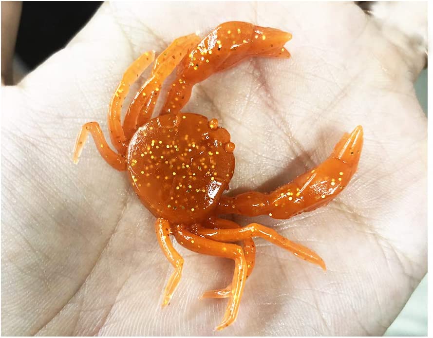 徹湾 ライトゲームワーム AZW-M　～ガシラ・チヌ・根魚釣りに最適なカニ型ワーム～