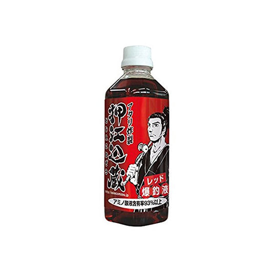 押江込蔵　爆釣液 600g レッド