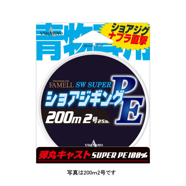 PE ショアジギング 200m 35lb （3.0号）