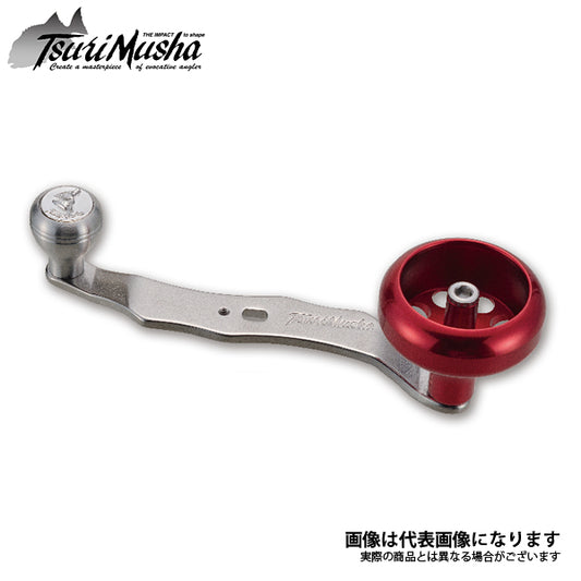 Ti Tsuri Mushaハンドル レッド